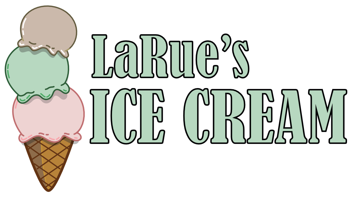 LaRue's Ice Cream Logo